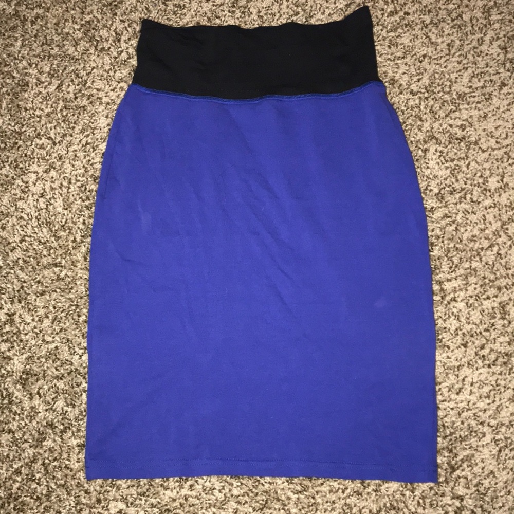 Cotton pencil skirt